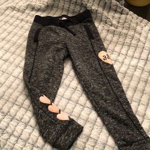 Abercrombie girls joggers sweatpants 7/8